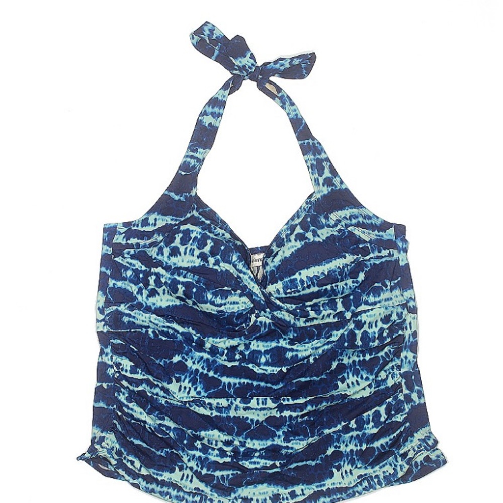Avenue tankini top, halter style, size 26